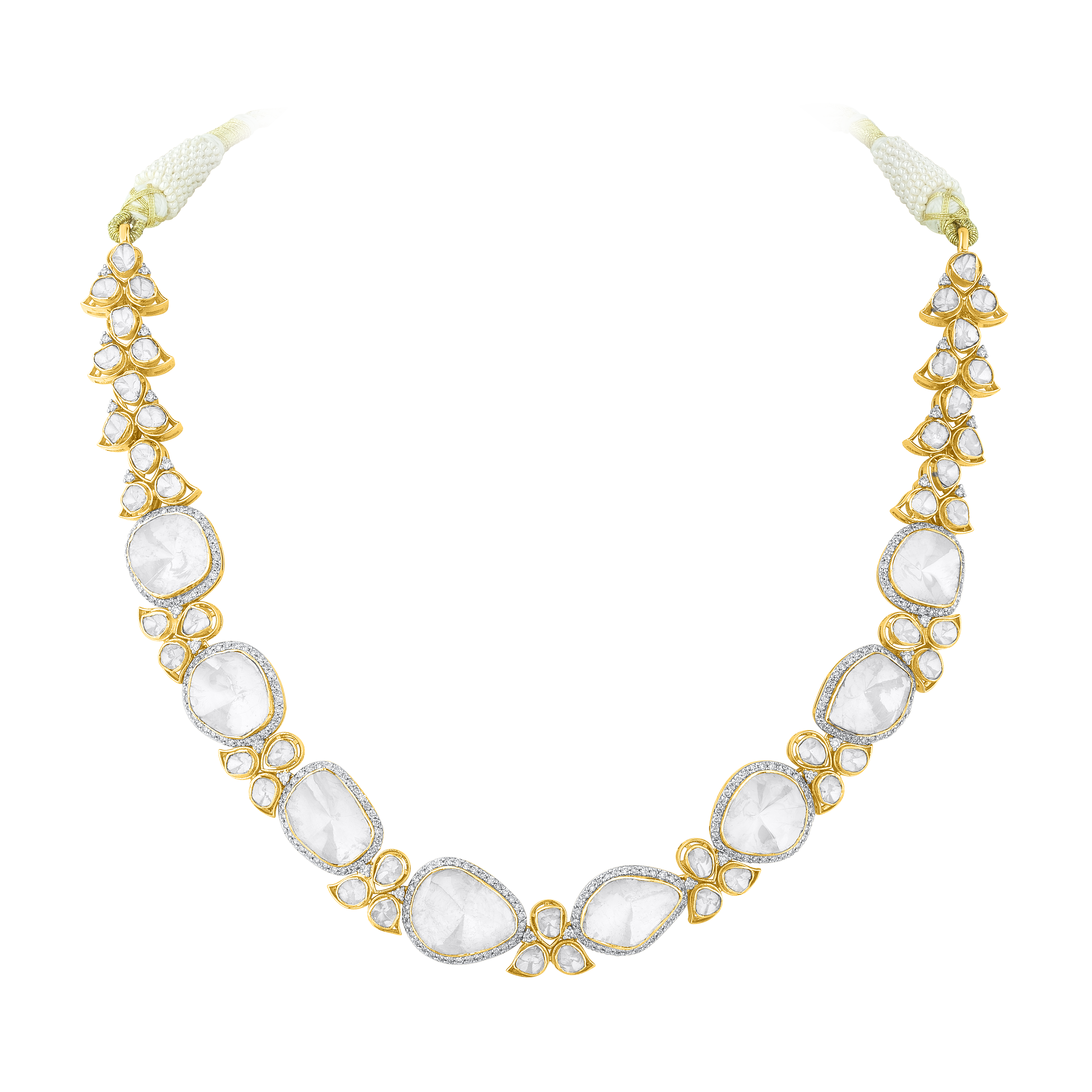 Polki Single Line Necklaces