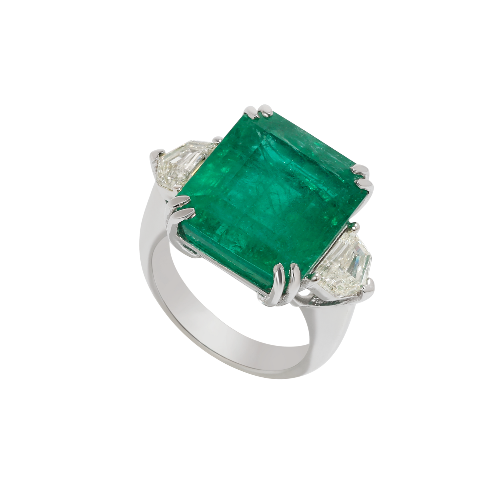Mohar x Gemfields Emerald Majesty Ring
