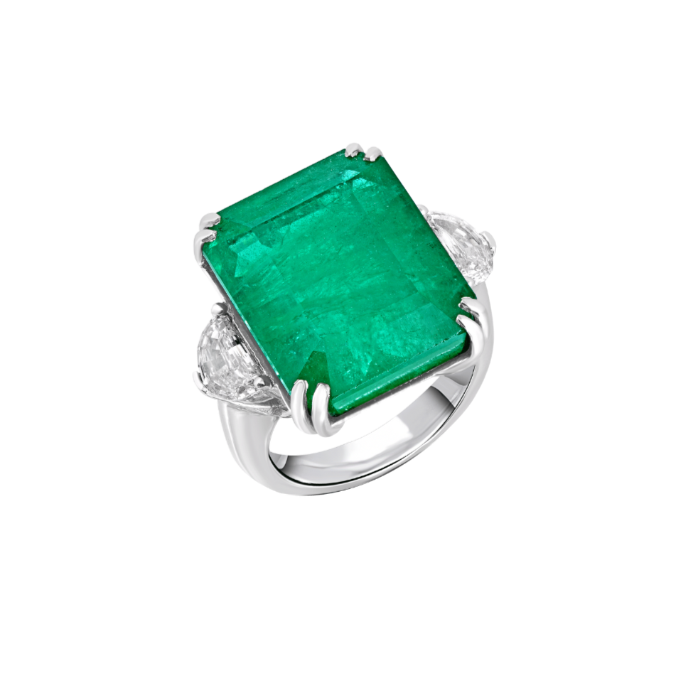 Mohar x Gemfields Emerald Empress Ring