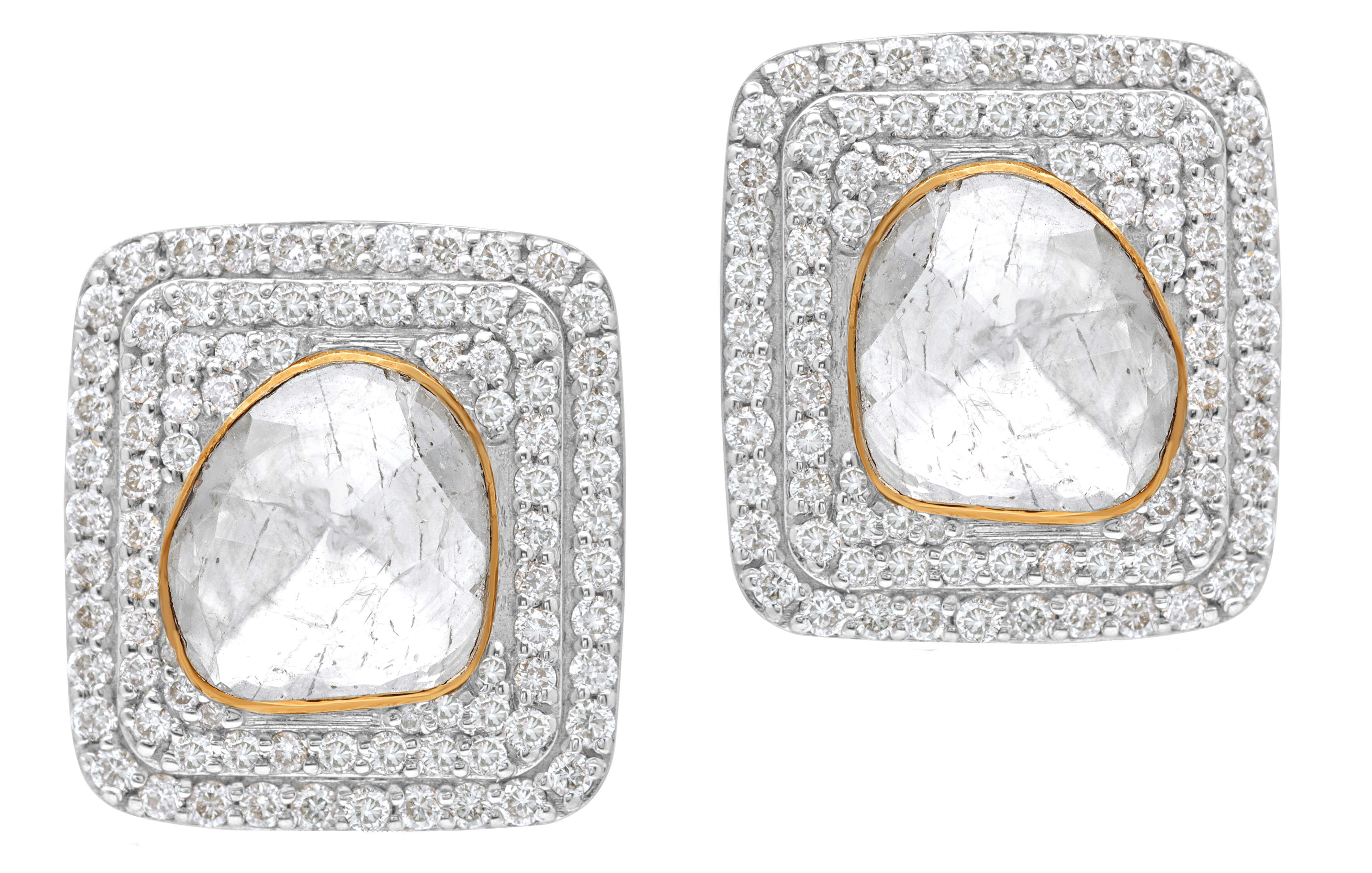 Mohar Polki Stud Earring