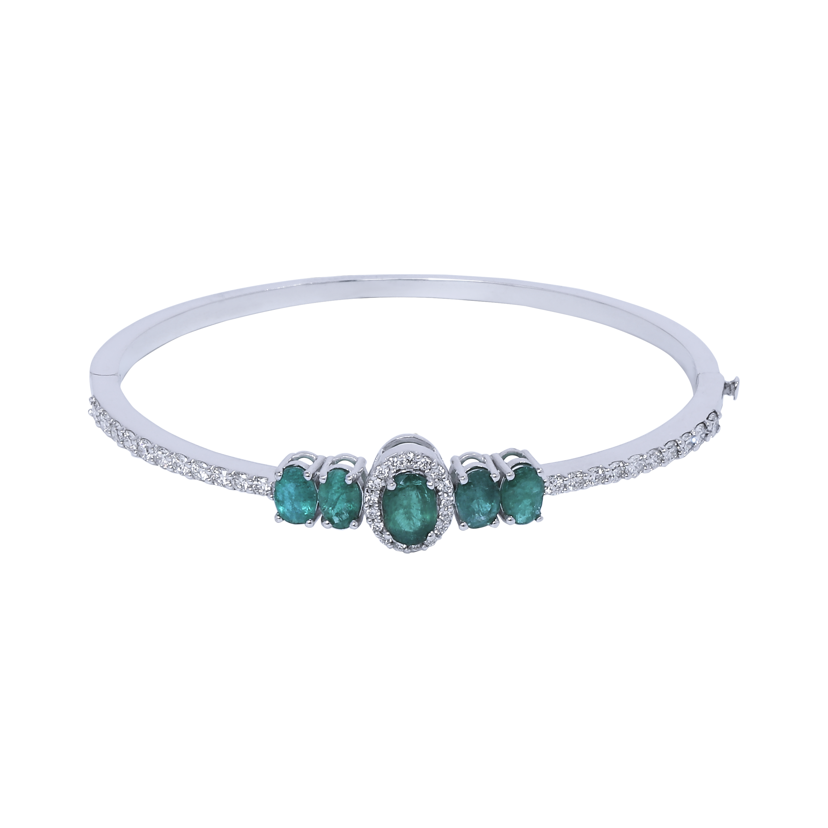 Emerald Diamond Bracelets