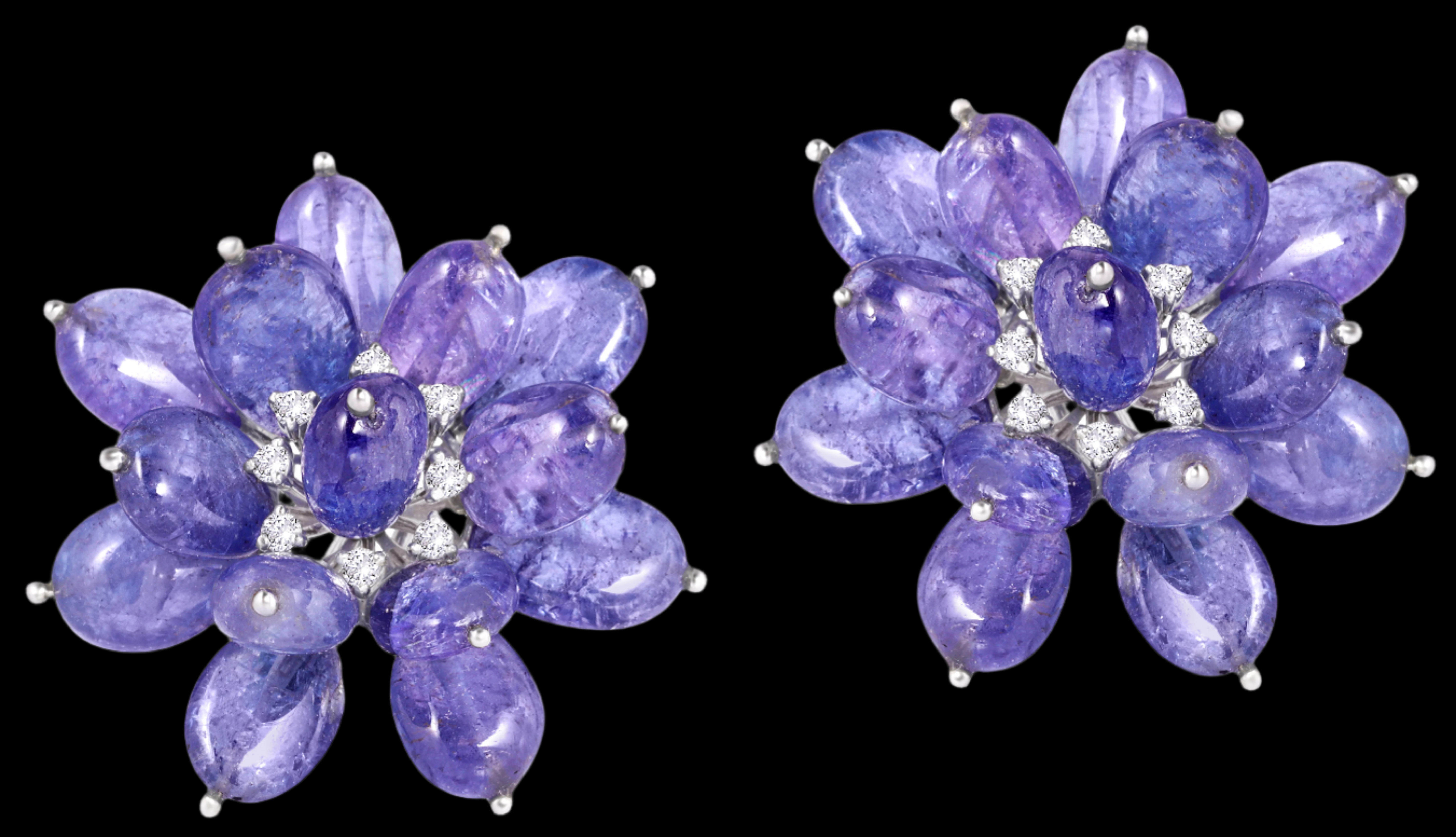 Mohar Tanzanite Earring Stud Earring